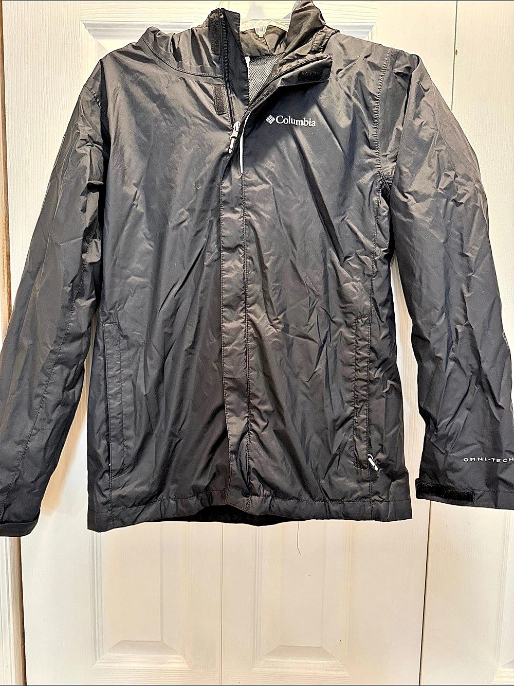 Columbia Kid’s L (14-16) Lightweight Jacket Black Large